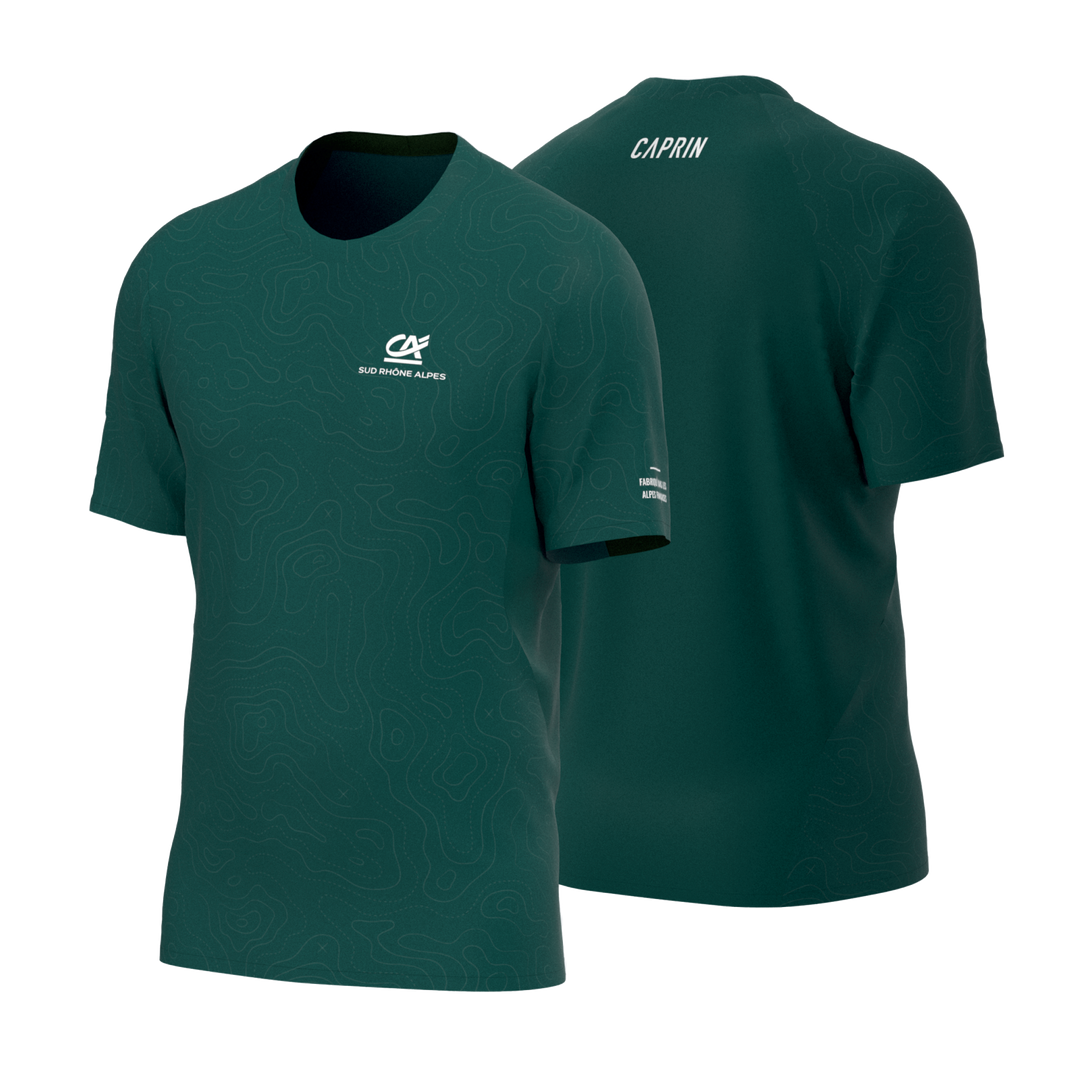 Personnalisation des T-shirts de trail Caprin pour le crédit agricole